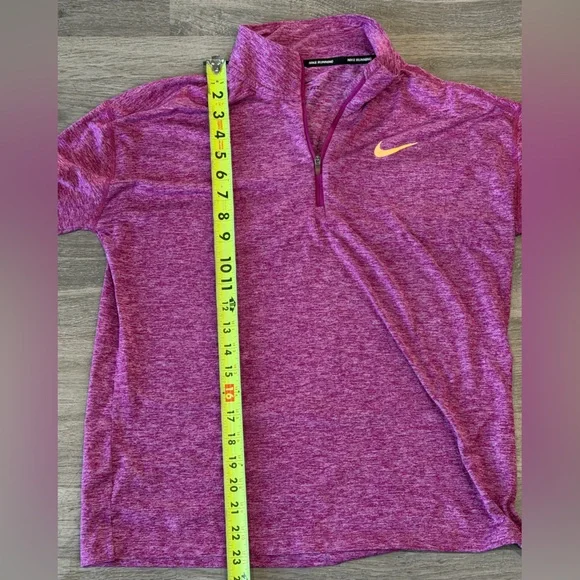 Nike Running Dri Fit Heathered Long Sleeve Women’s Medium - Picture 9 of 9